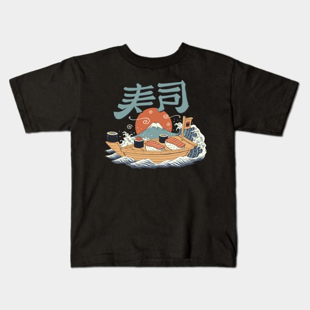Sushi Pop Kids T-Shirt by Vincent Trinidad Art